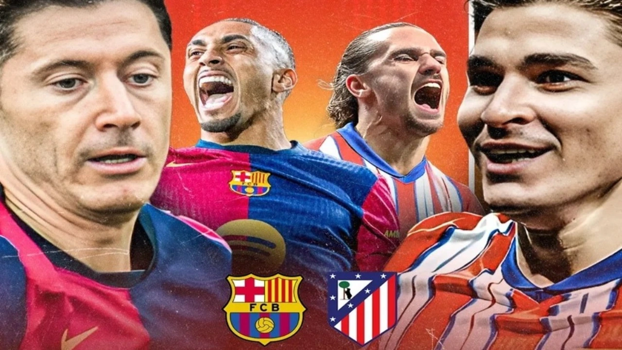 لحظة بلحظة مباراة برشلونة واتلتيكو مدريد في الدوري الاسباني القنوات الناقلة